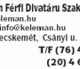  - Kele man Férfi Divatáru Szaküzlet