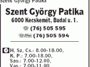 Szent György Patika