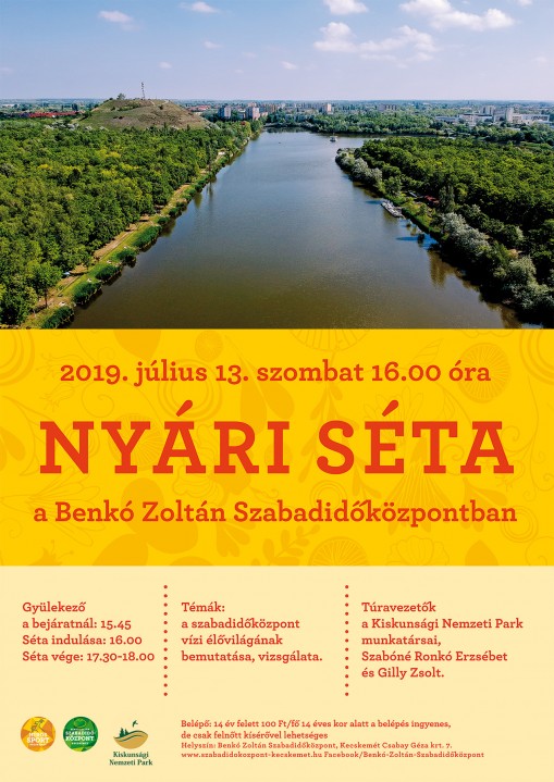   - NYÁRI SÉTA A SZABADIDŐKÖZPONTBAN