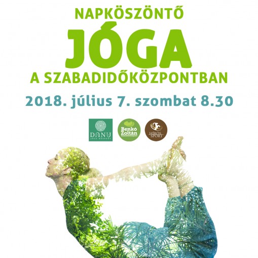   - Napköszöntő jóga a szabadidőközpontban