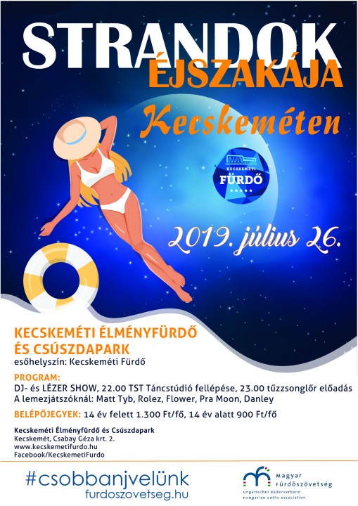   - STRANDOK ÉJSZAKÁJA KECSKEMÉTEN